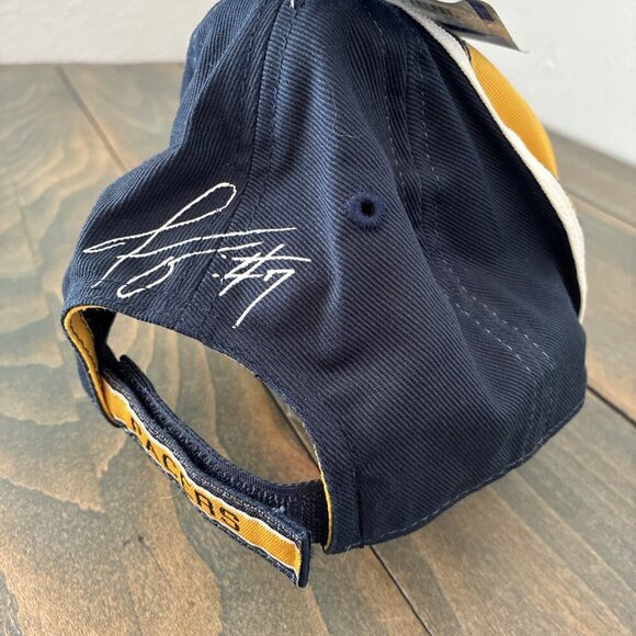 NBA Drew Pearson Signature Series - Indiana Pacers #7 Jermaine O'Neal Hat (C9) - Picture 5 of 8